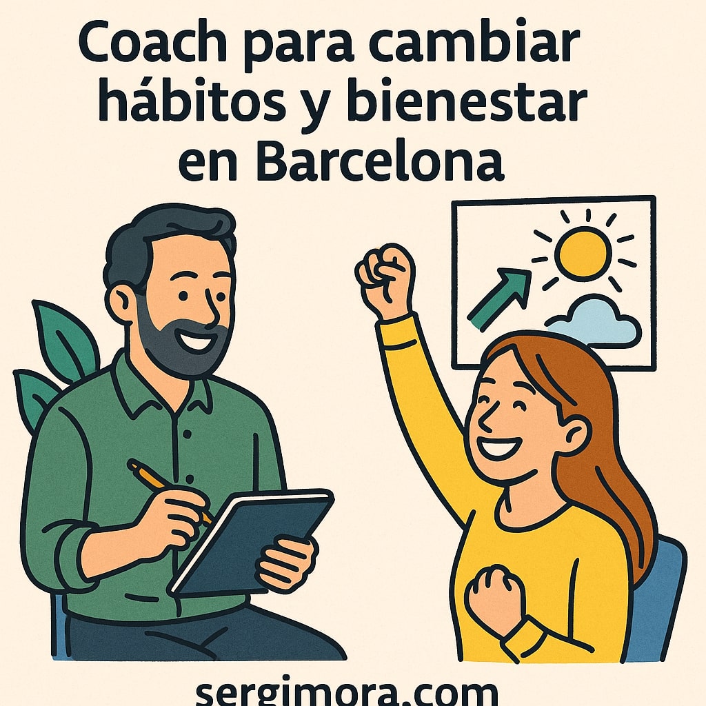 Coach para cambiar hábitos y mejorar bienestar en Barcelona - Sergi Sai Mora