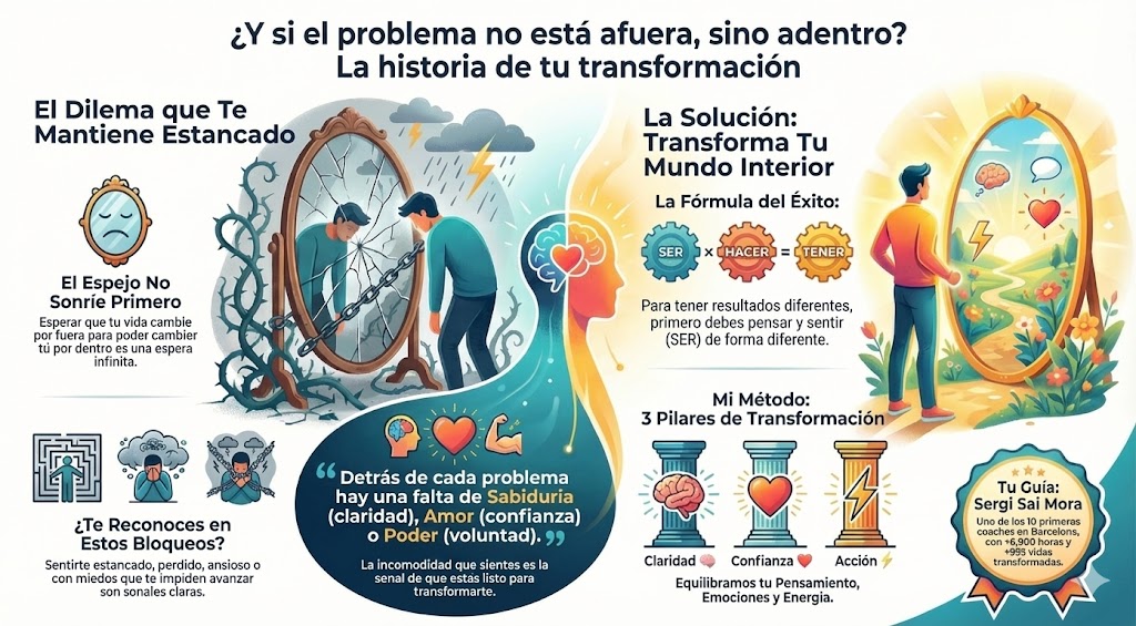 El problema está dentro, no fuera - Esquema visual