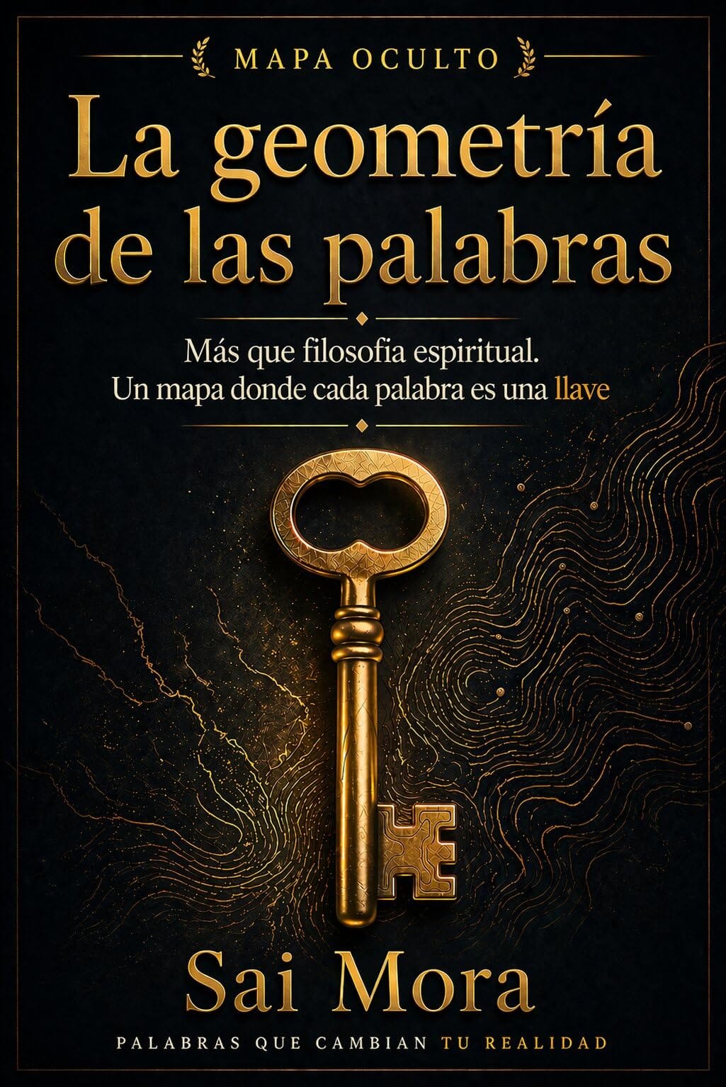 Portada de La geometría de las palabras, de Sergi Sai Mora